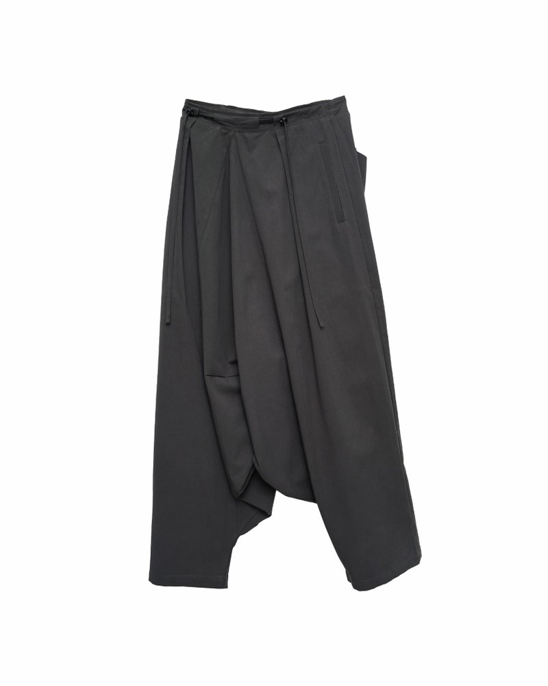 Harem Pants 2.0 - Unisex Pants - Cotton & Hemp Gray