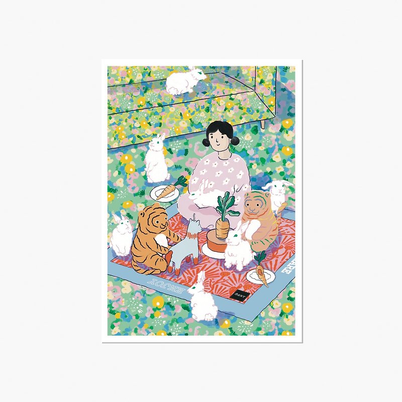 Room 1029 of Jiahu | Postcard - การ์ด/โปสการ์ด - กระดาษ หลากหลายสี