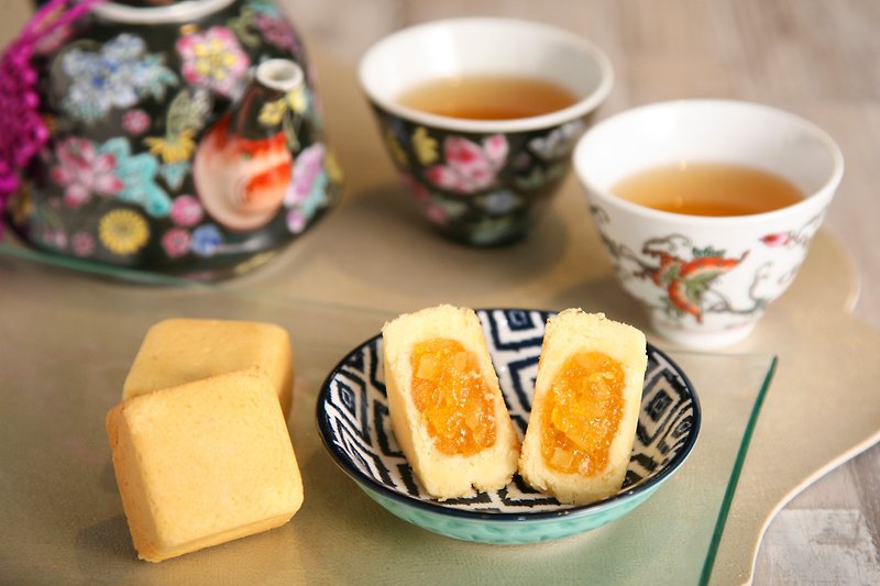9 pineapple cakes [Free shipping] [Traditional baked goods in Taiwan] [Plenty of jam] [Jin Din Rou] - Cake & Desserts - Fresh Ingredients 