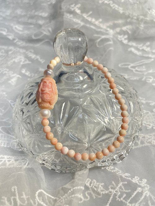 夏花曦飾品 人魚的祈禱 女皇貝女王貝胭脂螺珍珠