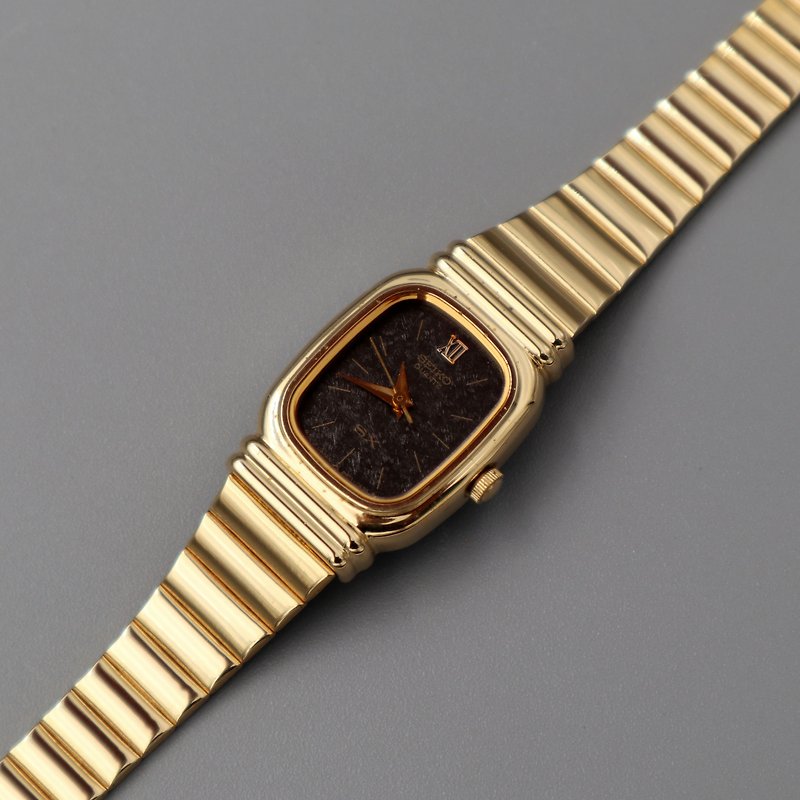 SEIKO 高級特殊面盤快扣式石英古董錶 - 女裝錶 - 其他金屬 