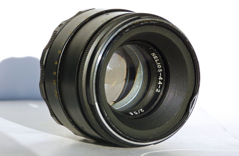 tested Helios 44-2 2/58 USSR lens for SLR M42 mount Jupiter Zenit - กล้อง - วัสดุอื่นๆ สีดำ