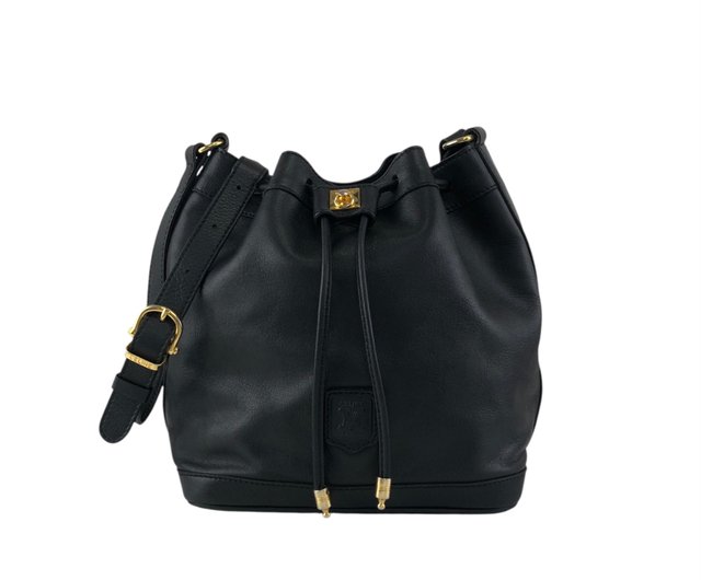 日本直送 名牌中古包 】CELINE セリーヌ ショルダーバッグ ブラック