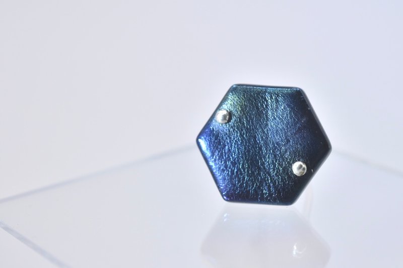 Glass Armor Ring metallic - 戒指 - 玻璃 黑色