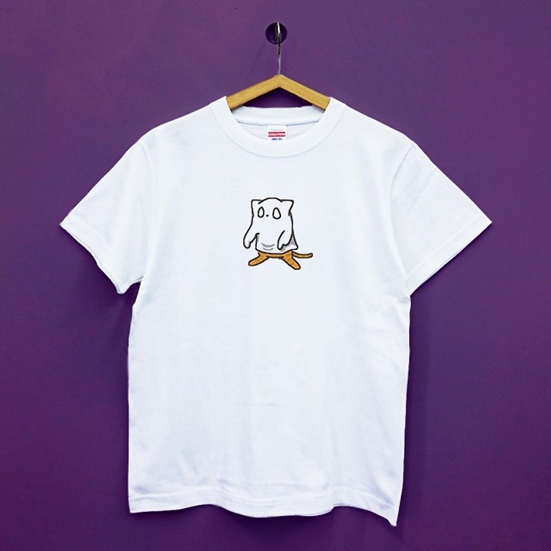 Halloween Special Cat Life Baba Japan United Athle Cotton Soft Neutral T-Shirt - เสื้อฮู้ด - ผ้าฝ้าย/ผ้าลินิน 