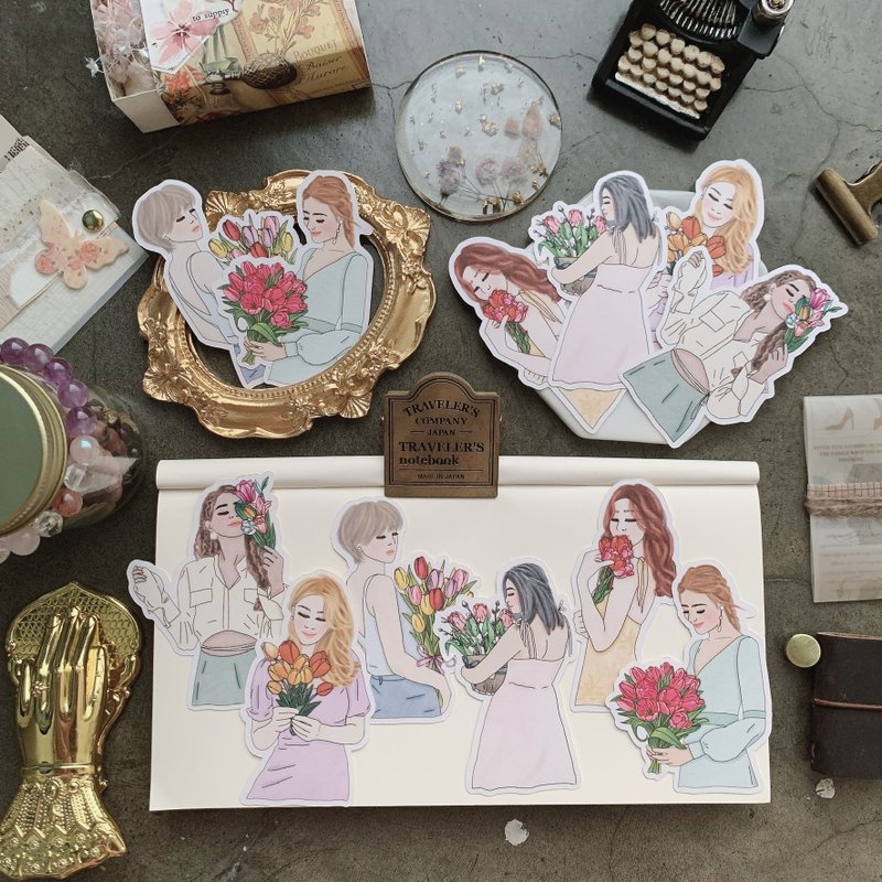 Summer Bliss Sticker - 貼紙 - 紙 