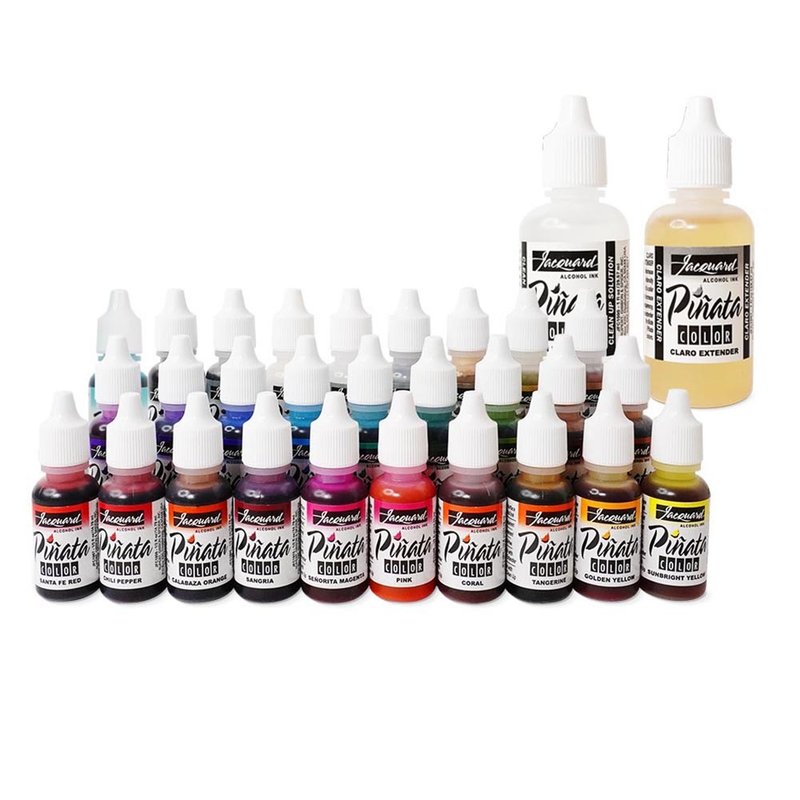 美國Pinata 皮納塔 酒精墨水 29色+2 (稀釋劑 + 增亮劑 / 29.57ml - 插畫/繪畫/寫字 - 其他材質 多色