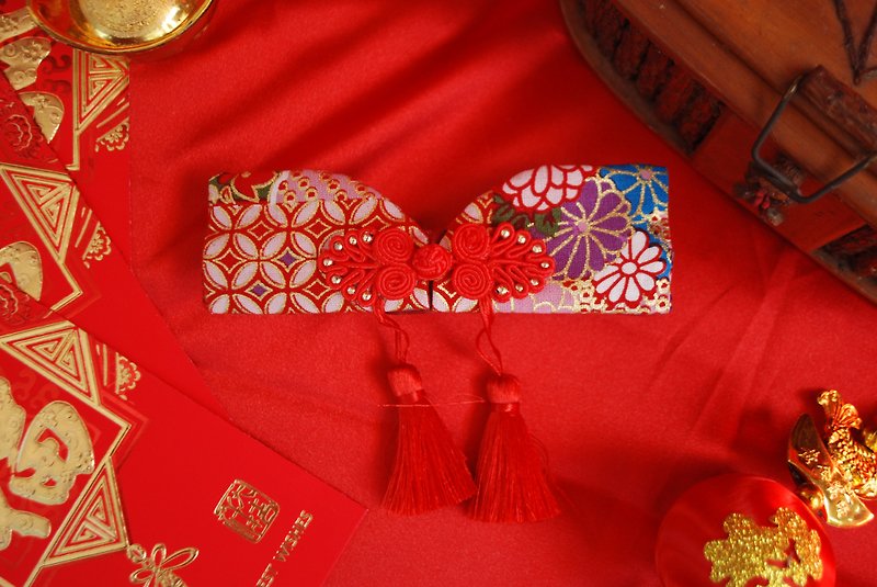 Chinese New Year Collection (cat) - Collars & Leashes - Cotton & Hemp Multicolor