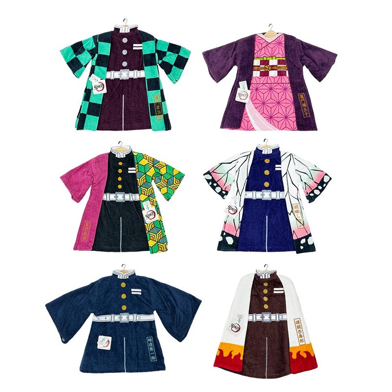 日本丸真 鬼滅之刃 角色服裝造型擦手巾 - 毛巾/浴巾 - 棉．麻 