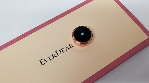 EverDear HK EverDear 客製化禮物 黑色頭髮鑽石 送男朋友禮物