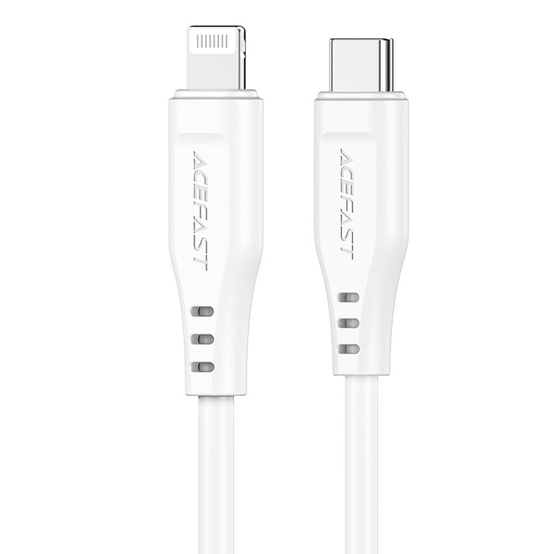 ACEFAST TPE充電PD數據線C3-01-白色 - 行動電源/充電線 - 其他材質 