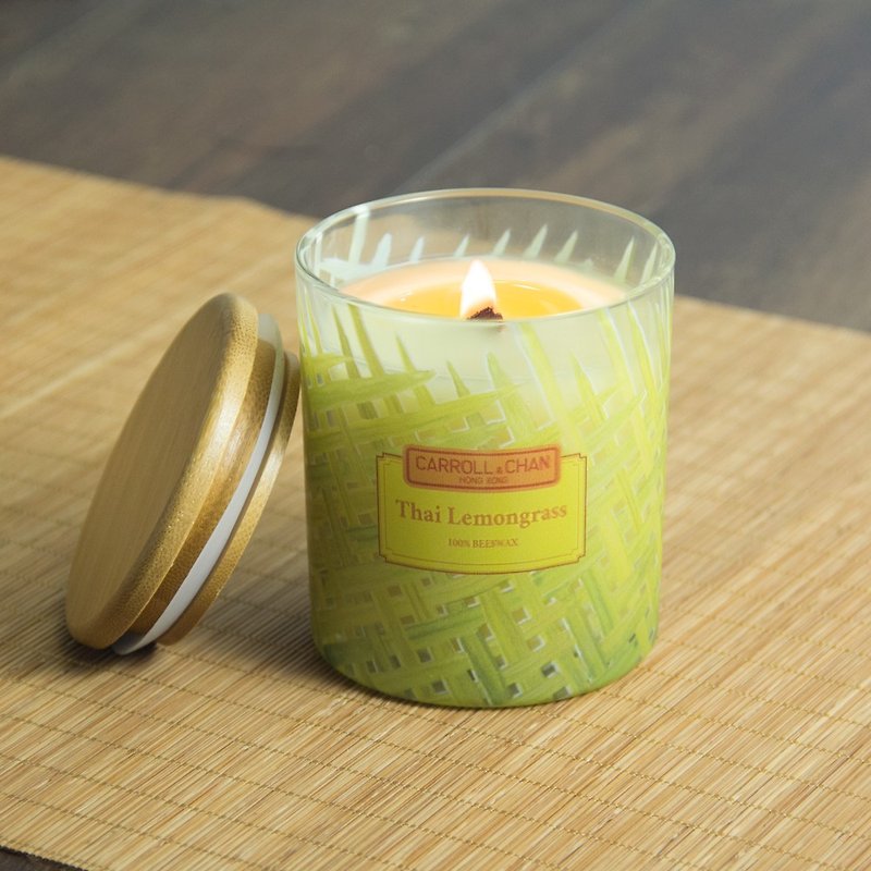 Thai Lemongrass Jar Candle - Candles & Candle Holders - Eco-Friendly Materials 