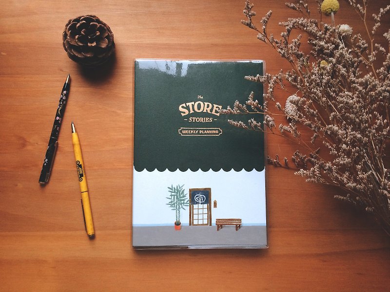 Store Stories Week Plan Pocket Bench - สมุดบันทึก/สมุดปฏิทิน - กระดาษ หลากหลายสี