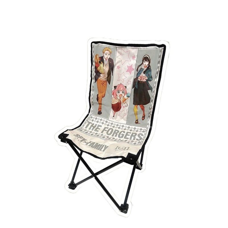 【間諜家家酒】SPY×FAMILY 佛傑一家折疊椅 - 露營用品 - 尼龍 多色