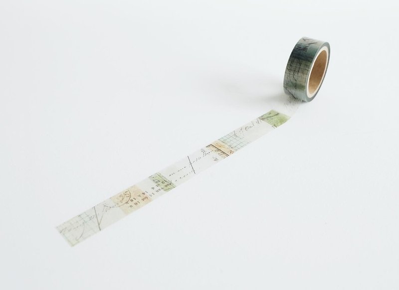 YOHAKU Paper Tape CT-002 Japanese Stationery - Washi Tape - Paper White