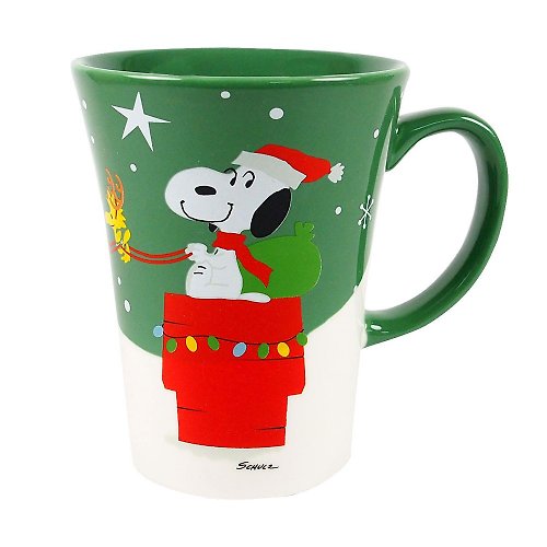 205剪刀石頭紙 福利品Snoopy耶誕馬克杯-一起飛翔去【Hallmark禮品 聖誕節系列】