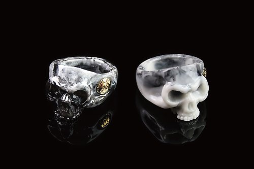 METALIZE PRODUCTIONS 【METALIZE】King Skull Poly Ring 國王骷髏Poly戒指