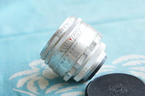 13枚ブレード HELIOS-44 58mm F/2 レンズ 古いM39 ZENITカメラ用