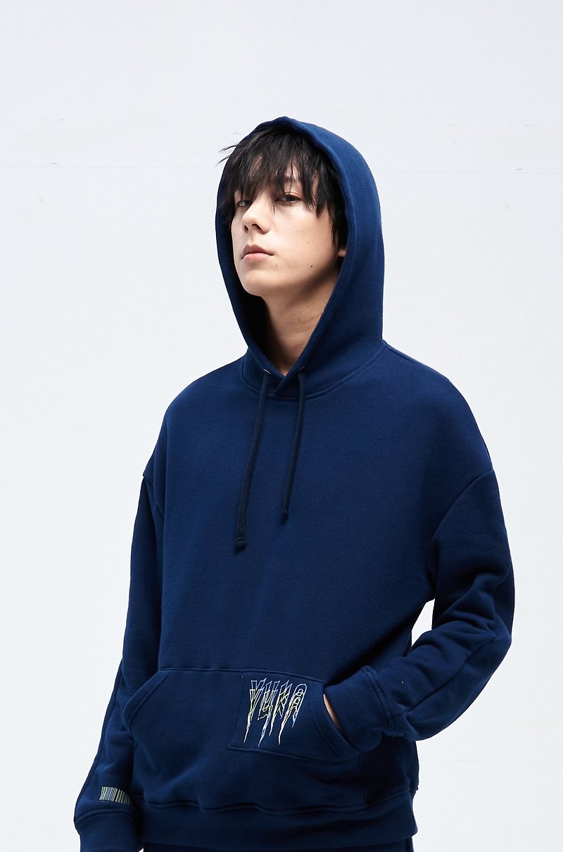 Japanese Cotton Soft Hoodie - Midnight Blue - Unisex Hoodies & T-Shirts - Cotton & Hemp 