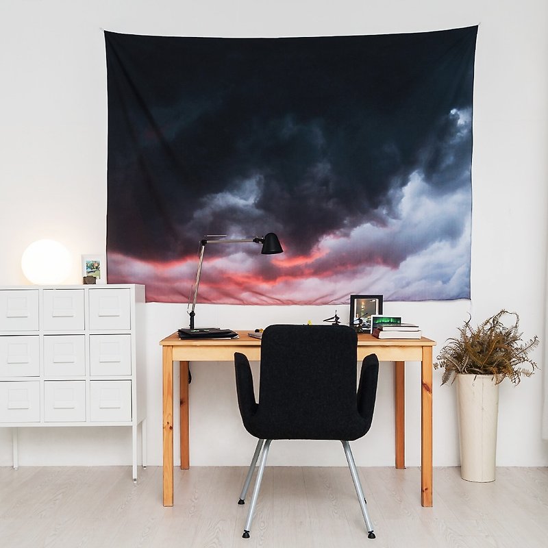 Cloudy-Wall Tapestry-Wall decoration cloth home decoration home decoration gift recommendation - Wall Décor - Polyester 