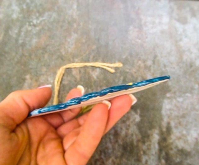 魚 陶器製 壁飾り