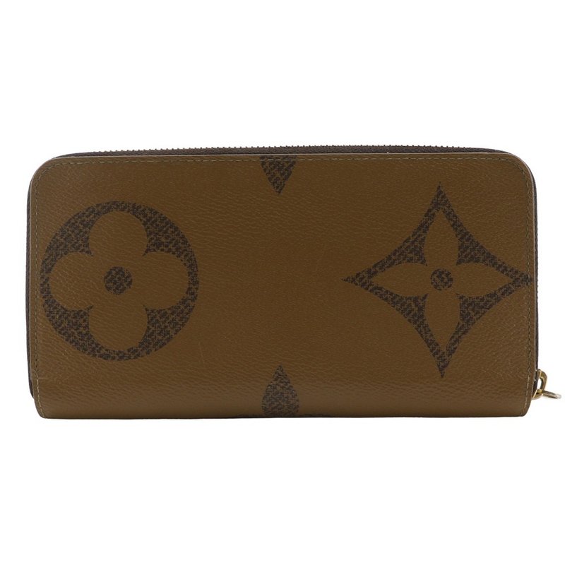 【日本直送】ルイ・ヴィトン LOUIS VUITTON ジッピーウォレット 長財布 モノグラムジャイアント リバース M69353 茶 LU4210【中古】 - 錢包/皮夾/長短夾 - 人造皮革 咖啡色