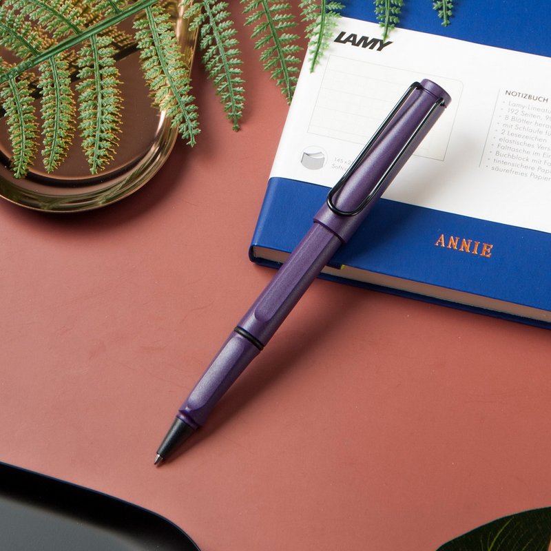 LAMY ballpoint pen / safari hunter series - Lilac - ไส้ปากกาโรลเลอร์บอล - พลาสติก สีม่วง