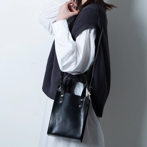 Leather Goods Shop Hallelujah 皮革手提袋 手提包 女士肩背包 2Way 6色 迷你 日本設計