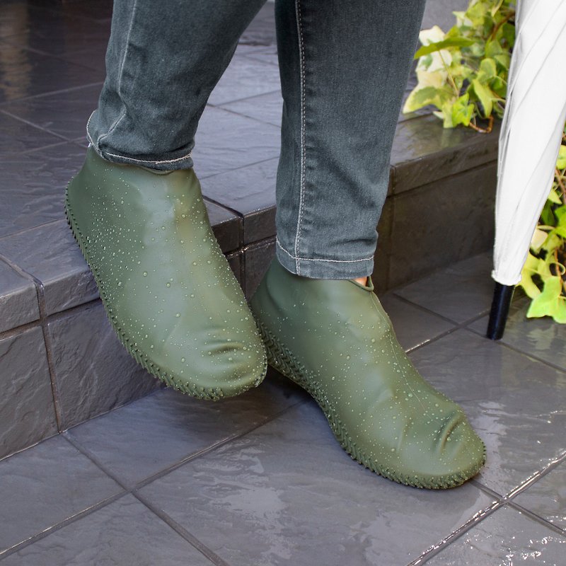 Kateva Waterproof Shoe Cover L size 26.0cm - 28.0cm EU/CN41-43.5 - อื่นๆ - ซิลิคอน สีเขียว