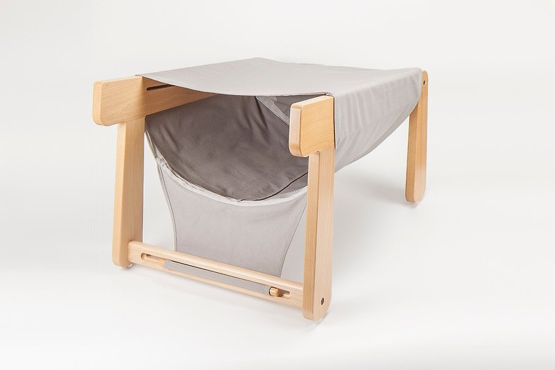 袋鼠窩專用布套 (無包含木架) - 寵物床墊/床褥 - 棉．麻 灰色