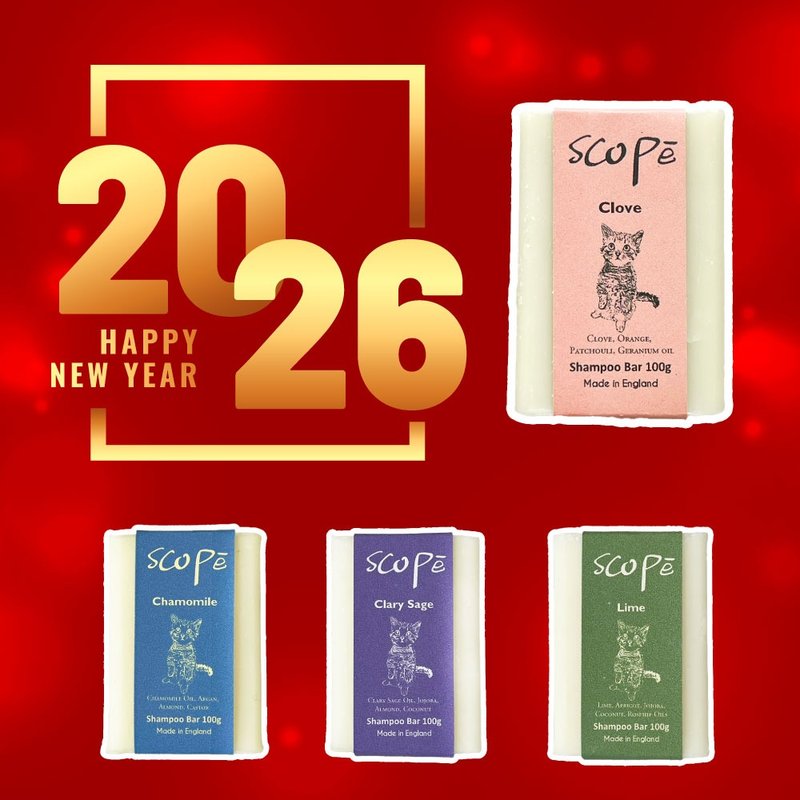 Shampoo Bar MIX Unpackaged 4-piece Set - Original British [SCOPē] Clove - New Product Launch - แชมพู - สารสกัดไม้ก๊อก 