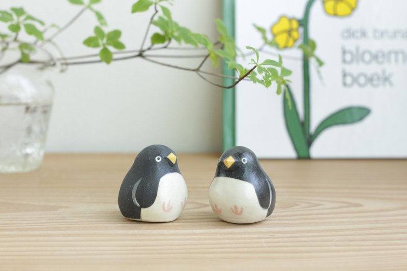 アデリーペンギン - 擺飾/家飾品 - 陶 黑色