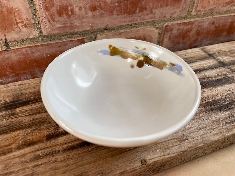 Celadon Ru kiln companion bowl with mist-shrouded pottery bowl - ถ้วยชาม - ดินเผา 