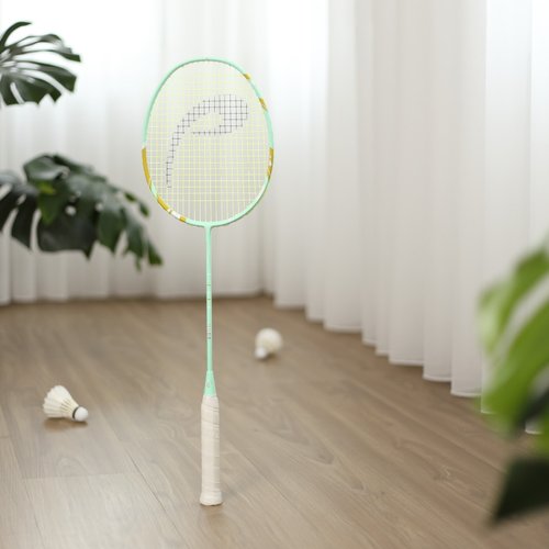 PAQ BADMINTON 羽球拍 / 龜背芋 / 小芋拍+握把布套組