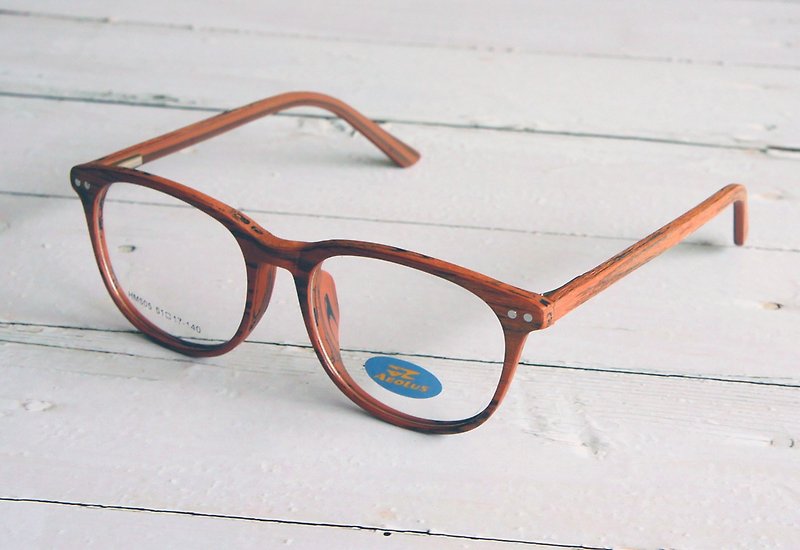 Aeolus 版料木紋手工鏡框(HM505) - 眼鏡/眼鏡框 - 其他材質 