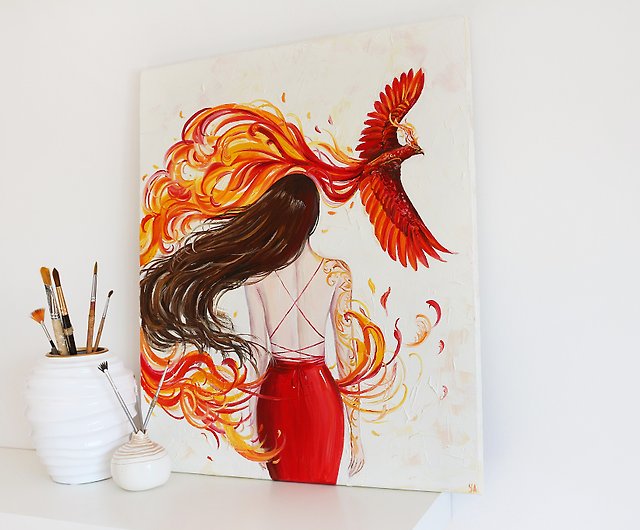 Phoenix Artist Stretched Canvas - The Oil Paint Store