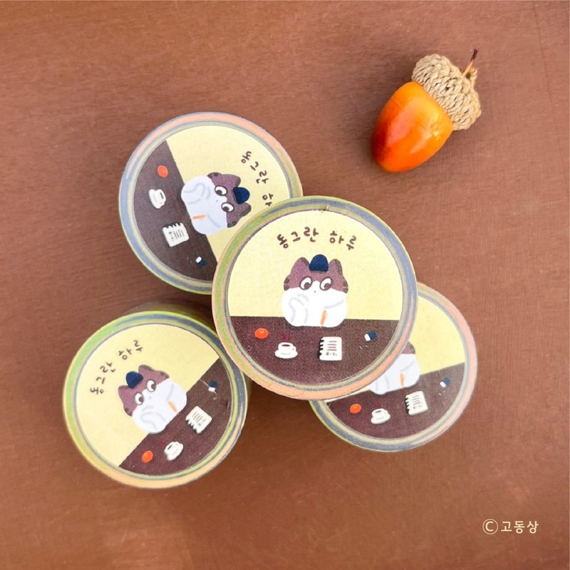 Godongsang l Masking (Washi) Tape - A Round Day - มาสกิ้งเทป - กระดาษ หลากหลายสี