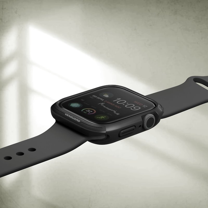 Viva Madrid Duro bumper Case for Apple Watch (45/44mm)-Black - เคส/ซองมือถือ - วัสดุอื่นๆ 