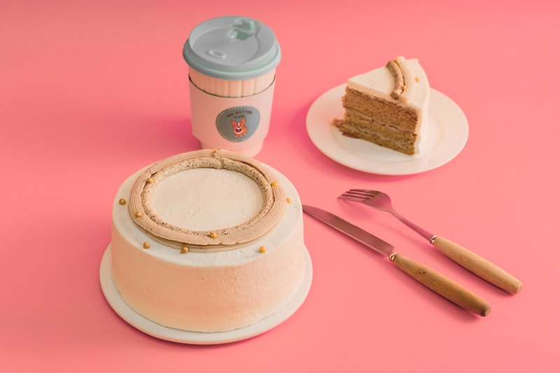 Taro Milk Tea Chiffon Cake - เค้กและของหวาน - อาหารสด 