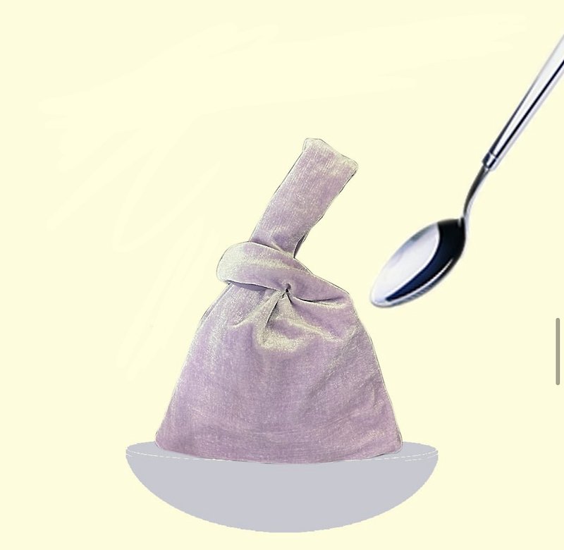 ウィラブランド かき氷バッグ 里芋色 - トート・ハンドバッグ - その他の素材 パープル