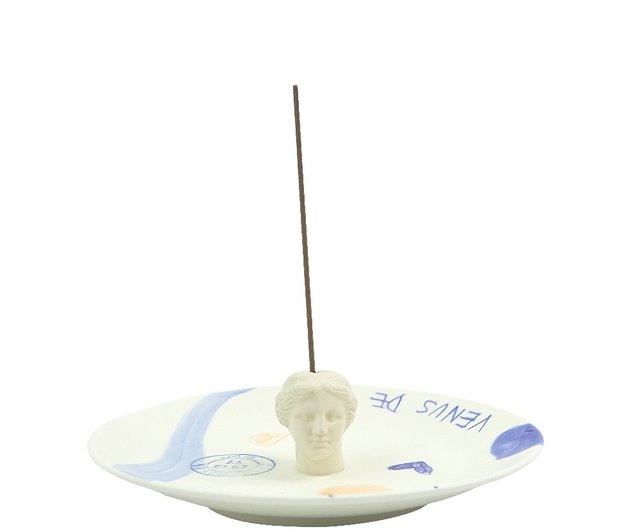 MOXK STUDIO VENUS INCENSE HOLDER VINTAGE EDITION - Shop moxk studio Candles  & Candle Holders - Pinkoi