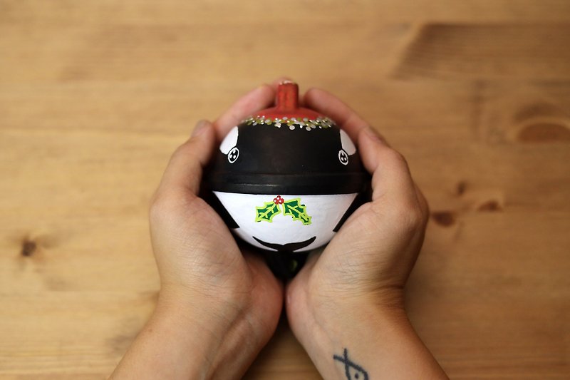 Orca Floating Ball Christmas Edition - พวงกุญแจ - พลาสติก 