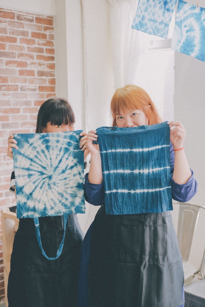 藍染 紮染體驗工作坊 親子體驗 閶假好去處 香港工作坊 DIY禮物 - 編織/羊毛氈/布藝 - 棉．麻 