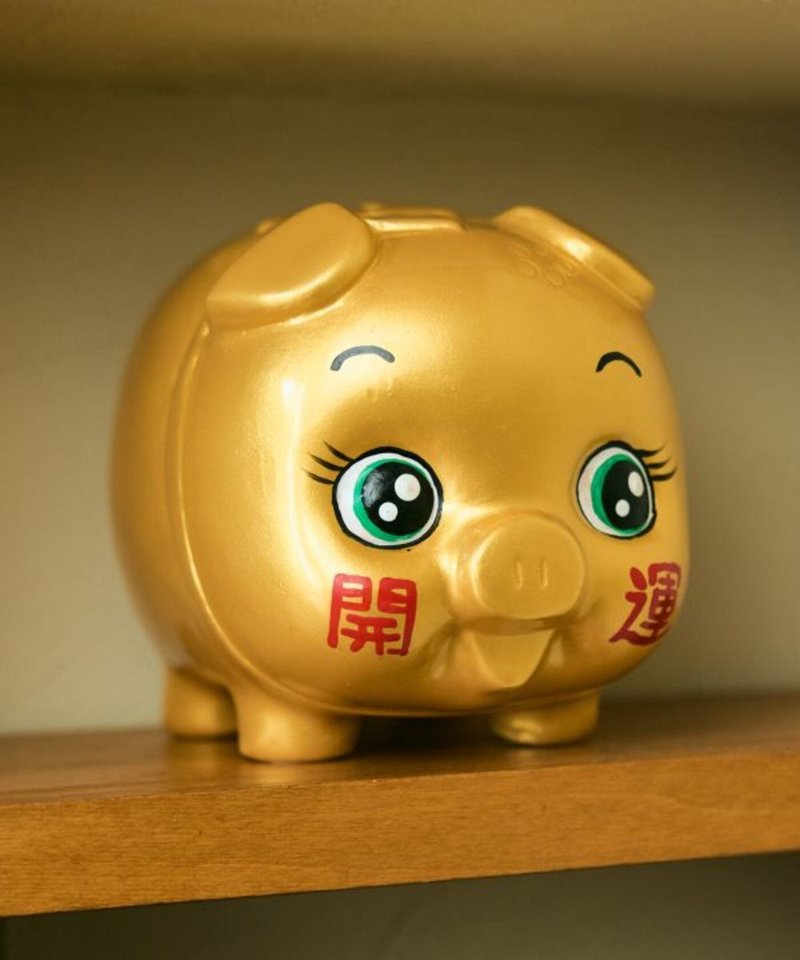 【熱門預購】金豬開運陶瓷存錢筒 (!!大款!!) 74YP5302 - 擺飾/家飾品 - 陶 
