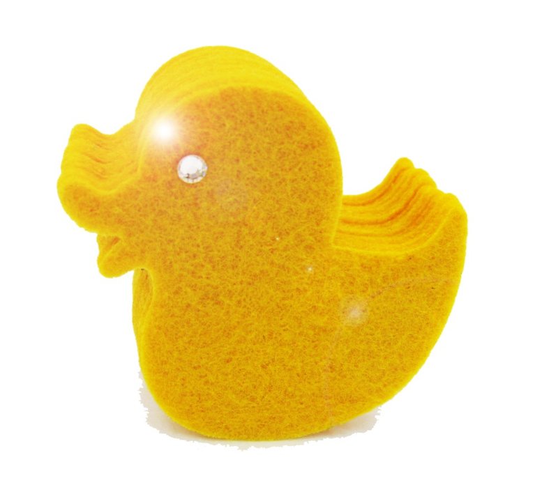 Anifelt - Duck - ที่ตั้งบัตร - ไฟเบอร์อื่นๆ สีเหลือง