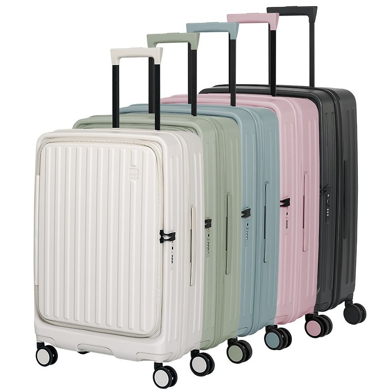 Acer&AXIO巴塞隆納前開式行李箱25吋-送AXIO超值好禮 - 行李箱/旅行袋 - 環保材質 