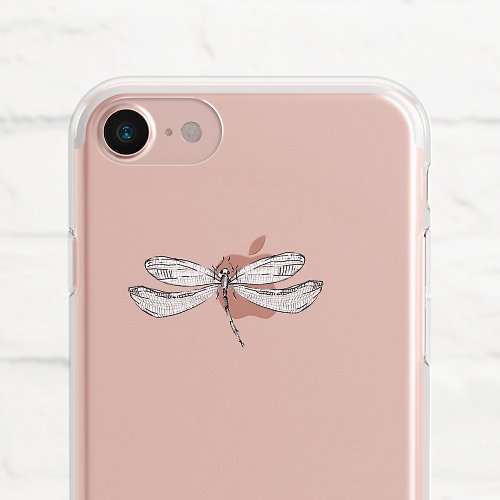 OneLittleForest 蜻蜓- 防摔透明軟殼- iPhone系列, Samsung