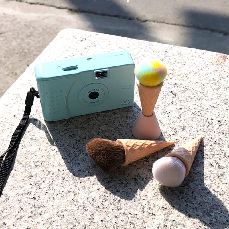 ディテールブラシセット（3本）-アイスクリームブラシセット - メイク道具・鏡・ブラシ - その他の素材 