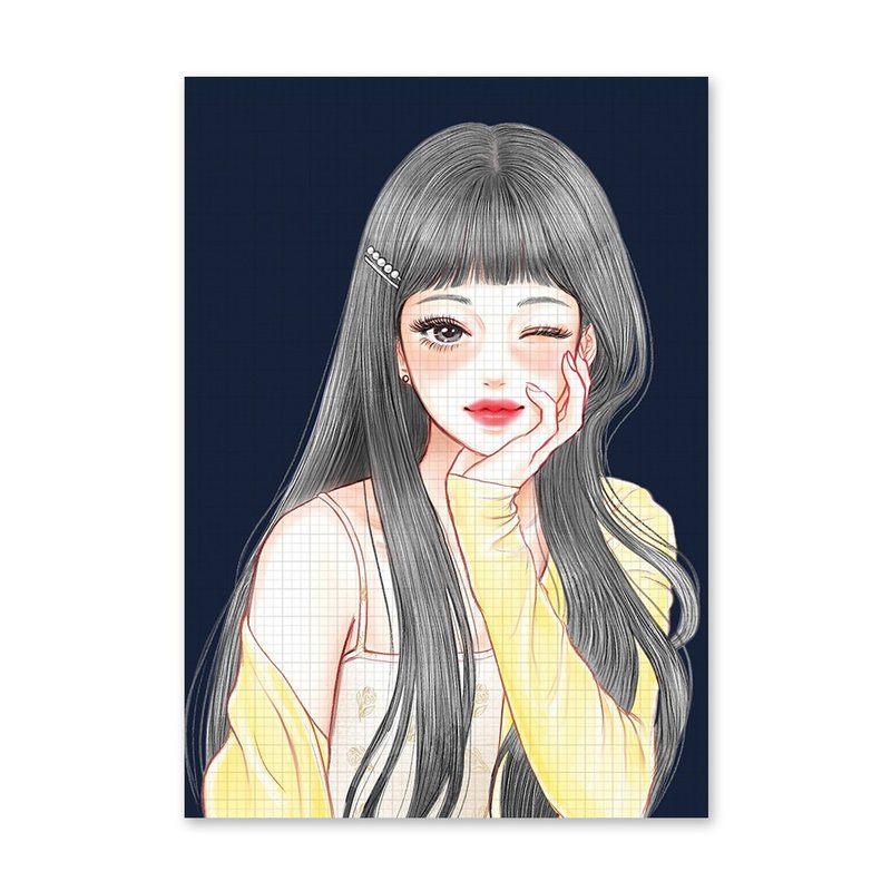claire postcard - 卡片/明信片 - 紙 