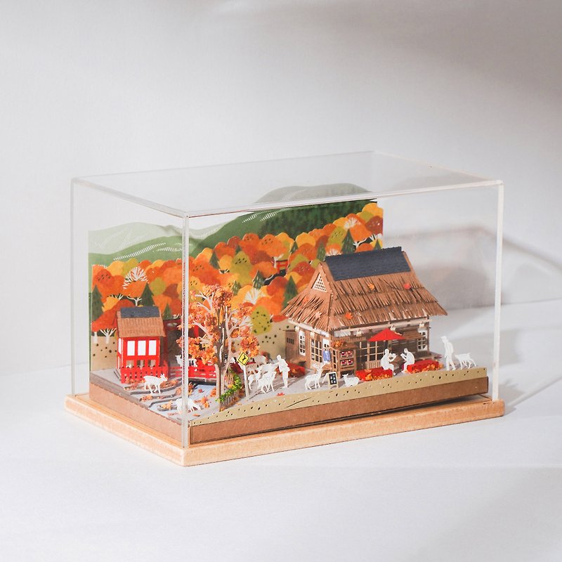 [Jeantopia] Collection storage Acrylic display box | 1534605 - Wood, Bamboo & Paper - Wood 